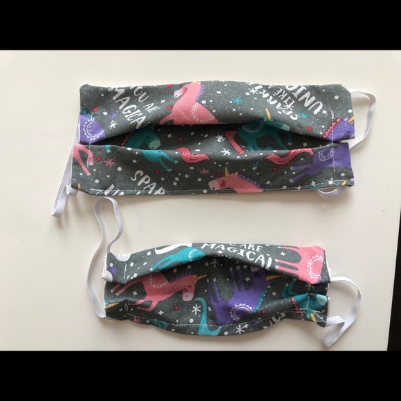 🇺🇸 mommy and me sparkle unicorn face mask - Picture 2 of 2